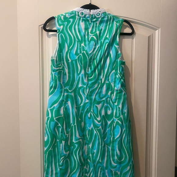 Lilly Pulitzer Green and White Dress - Picture 7 of 7